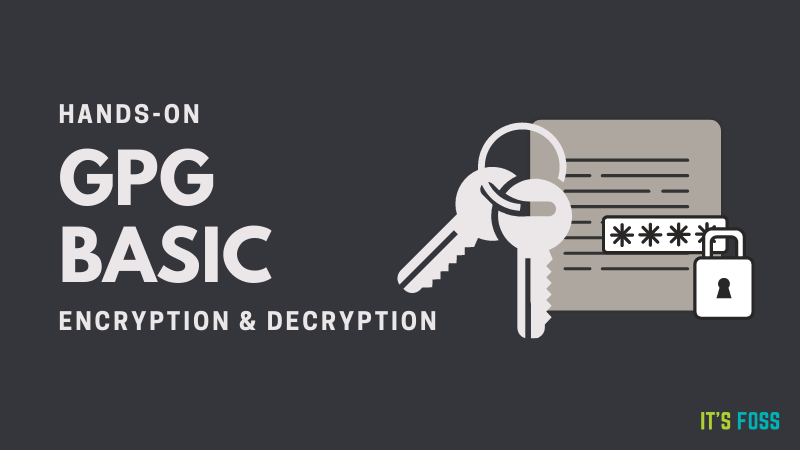gpg encryption basic