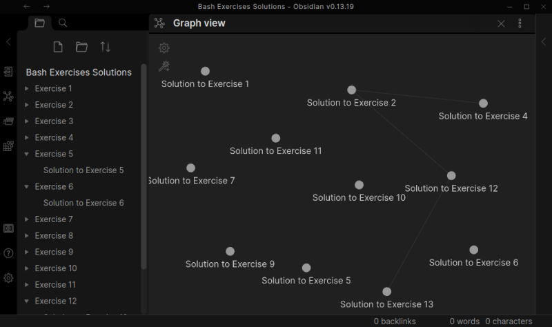 obsidian graph view