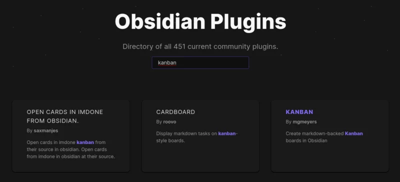 obsidian plugins