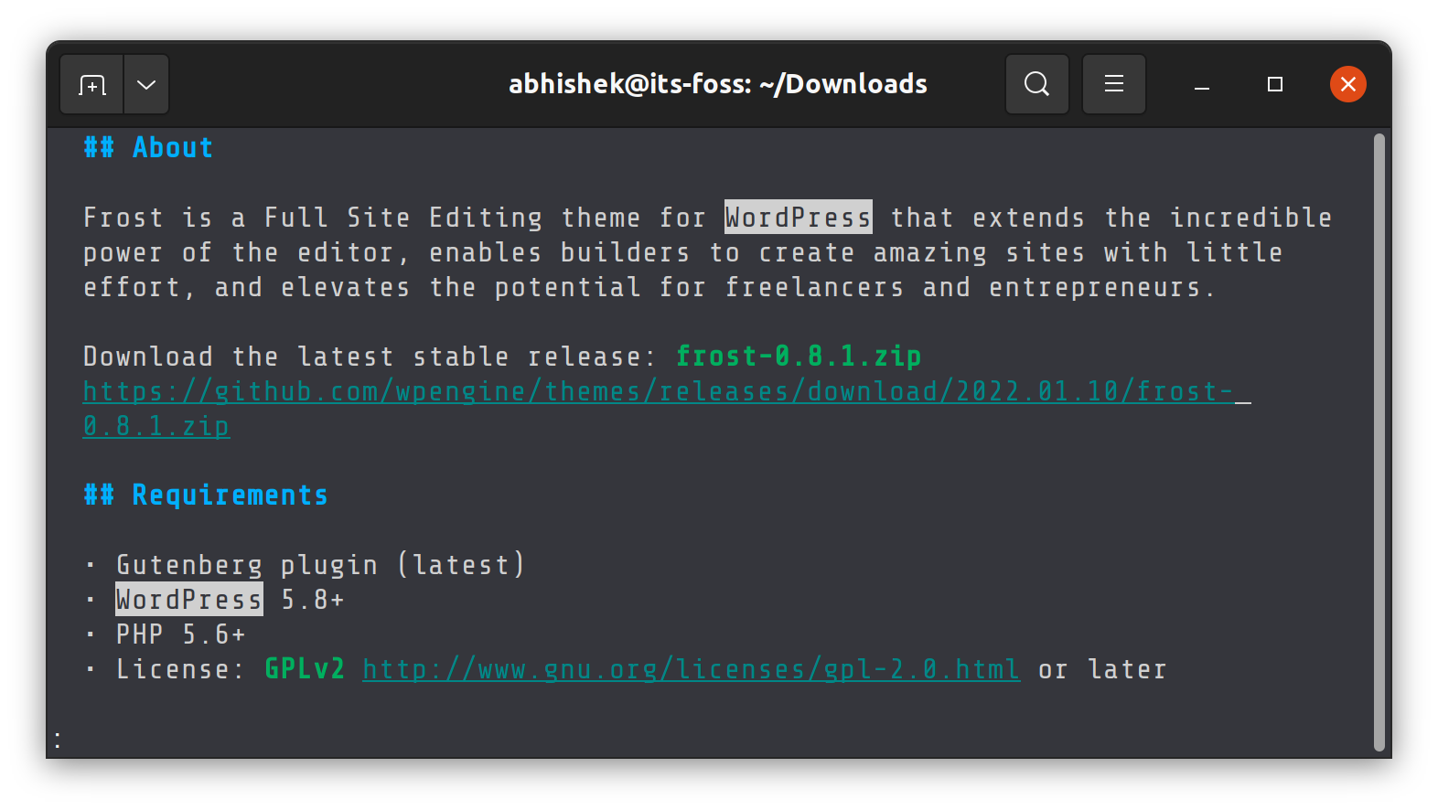Read and Organize Markdown Files in Linux Terminal With Glow