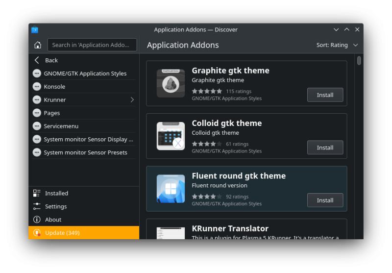 kde app addons