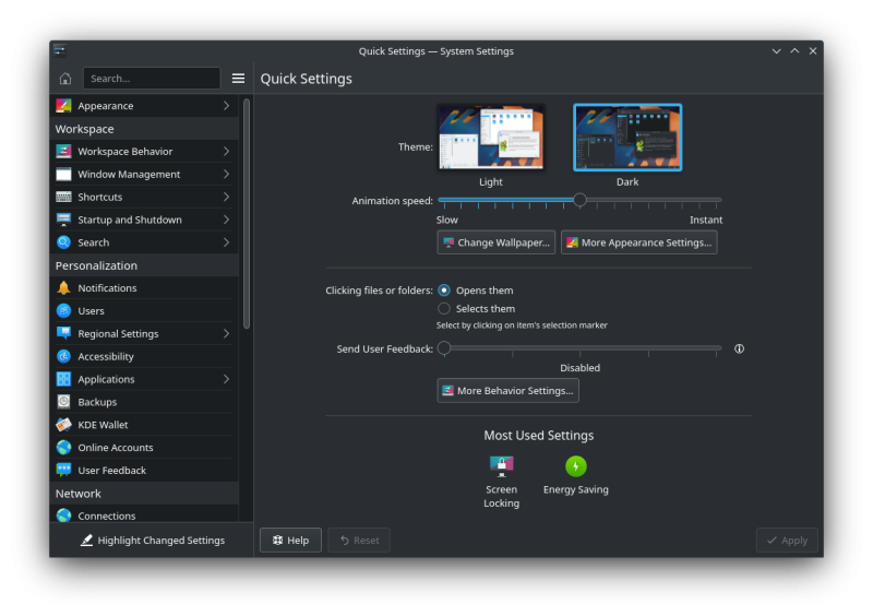 kde appearance custom