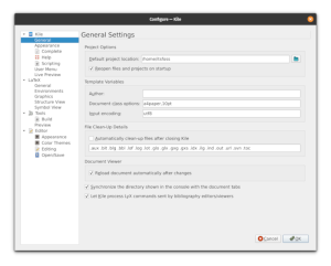 Kile: An Interactive Cross-Platform LaTeX Editor by KDE