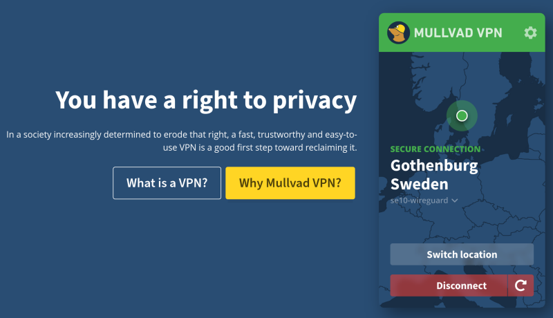 mullvad vpn