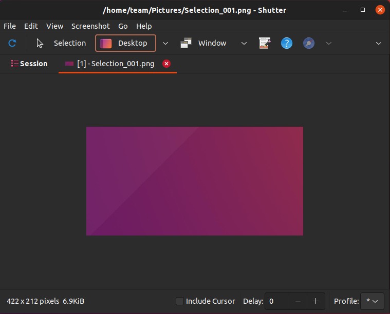 Ubuntu shutter горячие клавиши