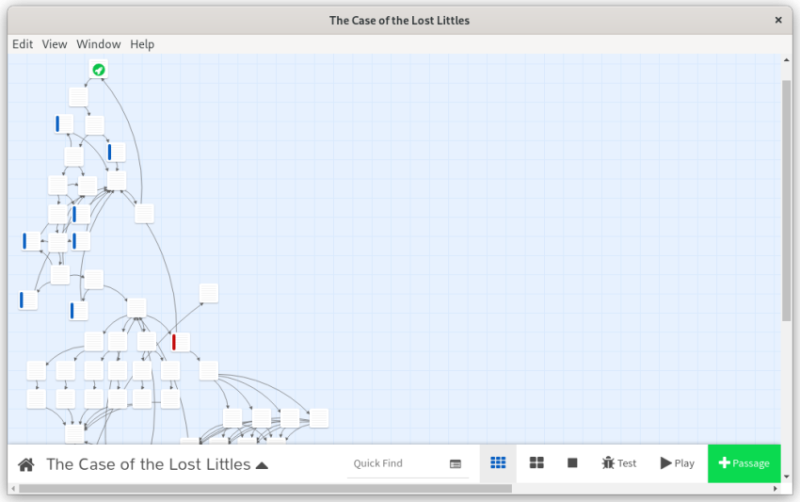 twine story structure