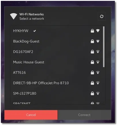 Refresh Wi-Fi Connections