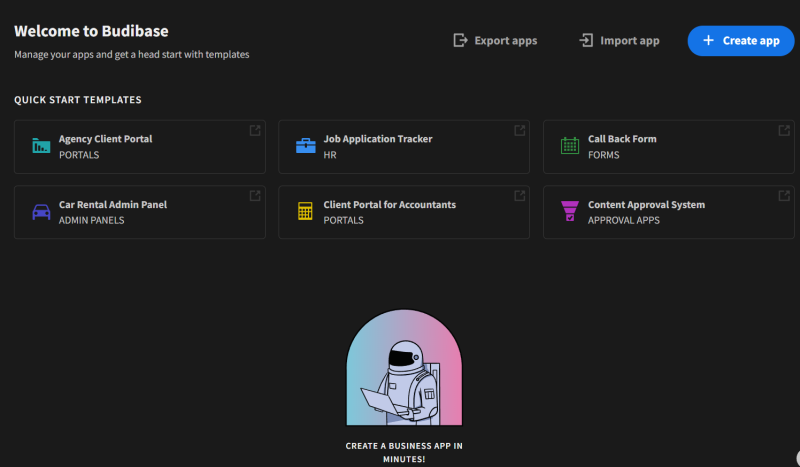 Meet Budibase, a low-code open-source web app builder with