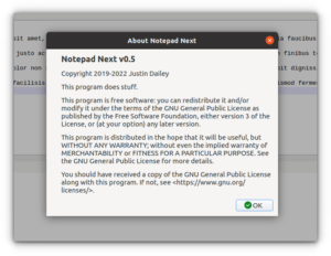 Notepad Next is a Reimplementation of Notepad++ for Linux Users