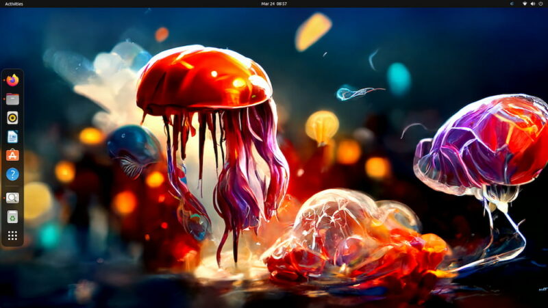 Ubuntu 22.04 new dock mode