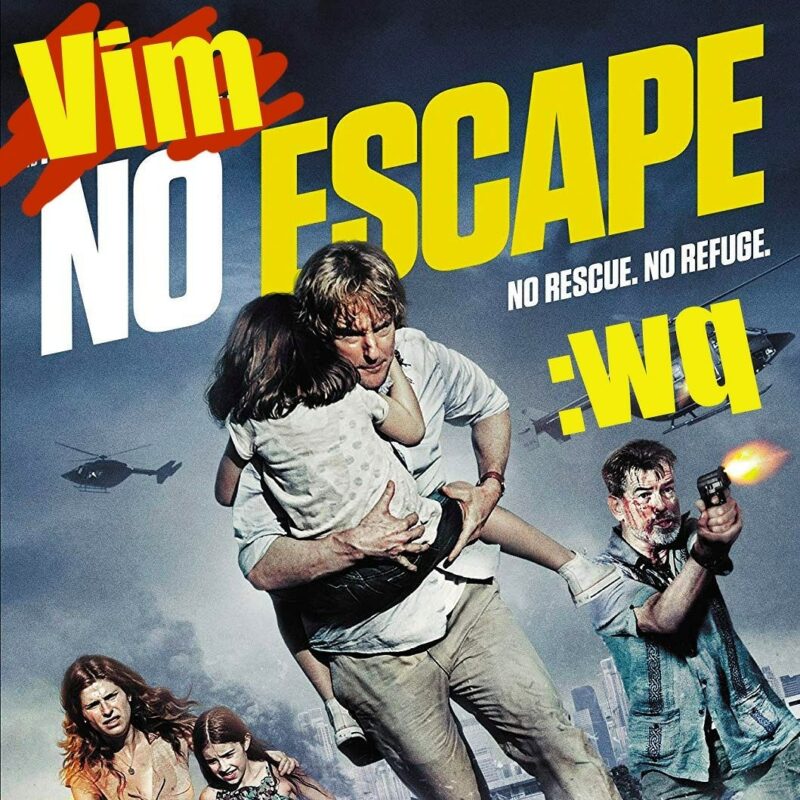 vim no escape