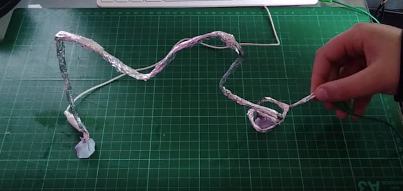 wire loop game pi