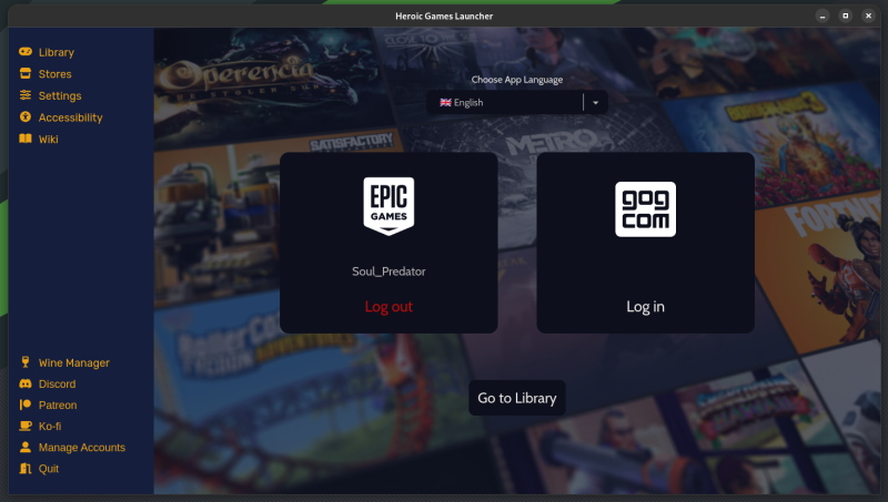 APRENDA COMO INSTALAR A EPIC GAMES NO LINUX DE FORMA FÁCIL - HEROIC GAMES  LAUNCHER 