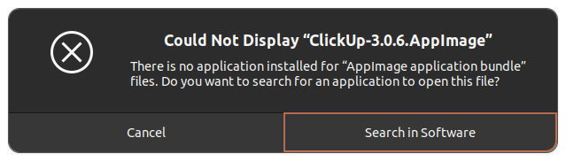 appimage not running