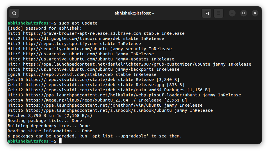 sudo apt update vs upgrade What's the Difference?