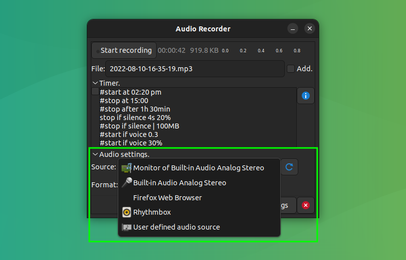 How to Record Streaming Audio in Ubuntu Linux