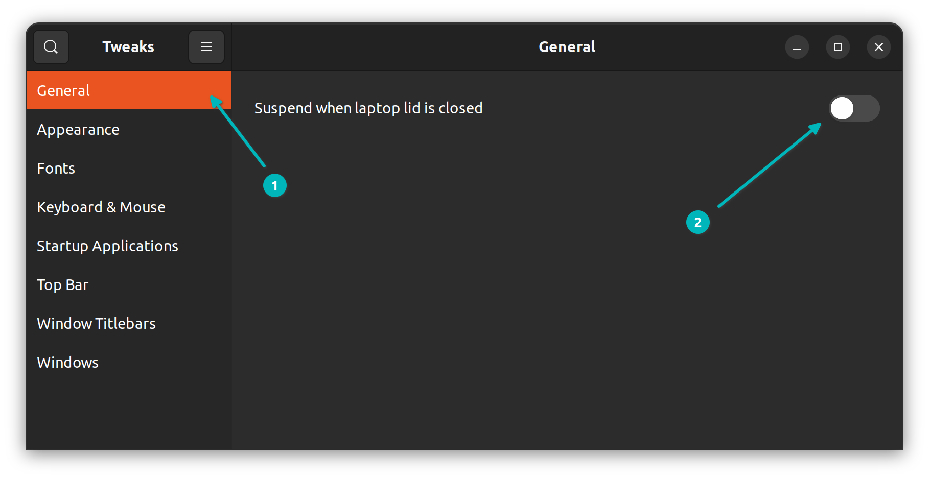 Make Ubuntu Not Go in Suspend When Laptop Lid is Closed