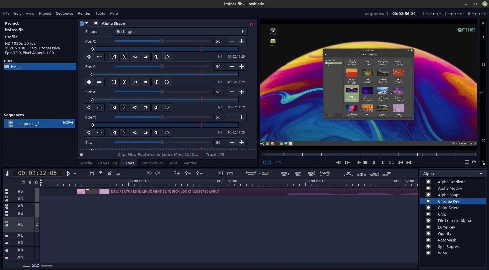 flowblade video editor