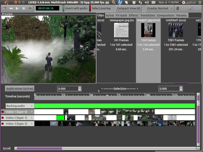 lives video editor