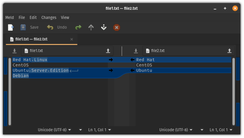 file compare tools linux