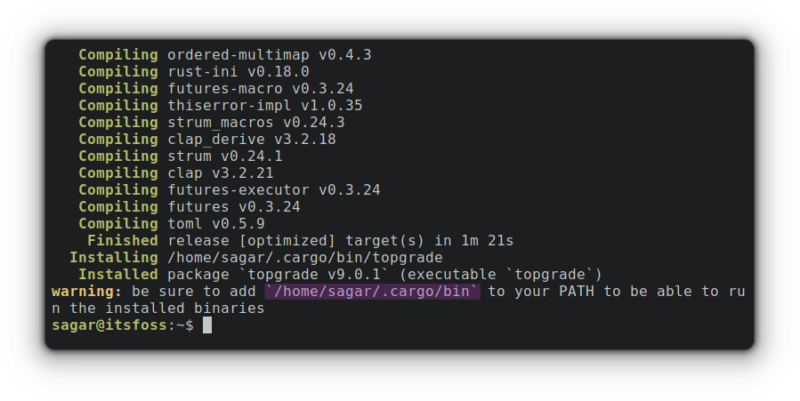 Upgrade Various Kinds Of Packages In Linux At Once With Topgrade Upgrade Various Kinds Of Packages In Linux At Once With Topgrade