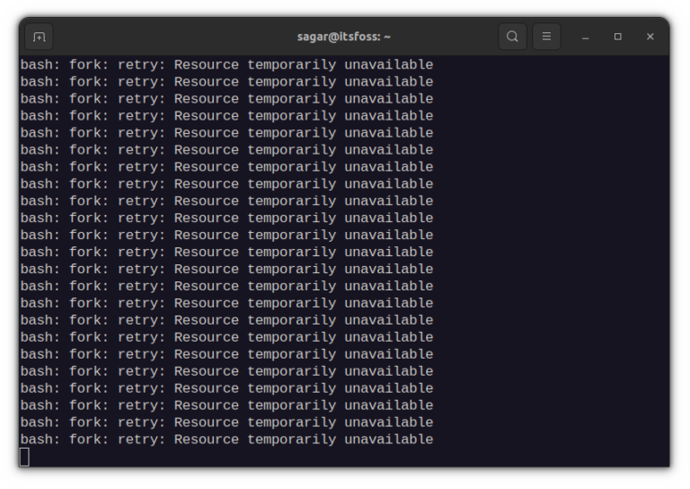 Understanding the fork bomb in linux