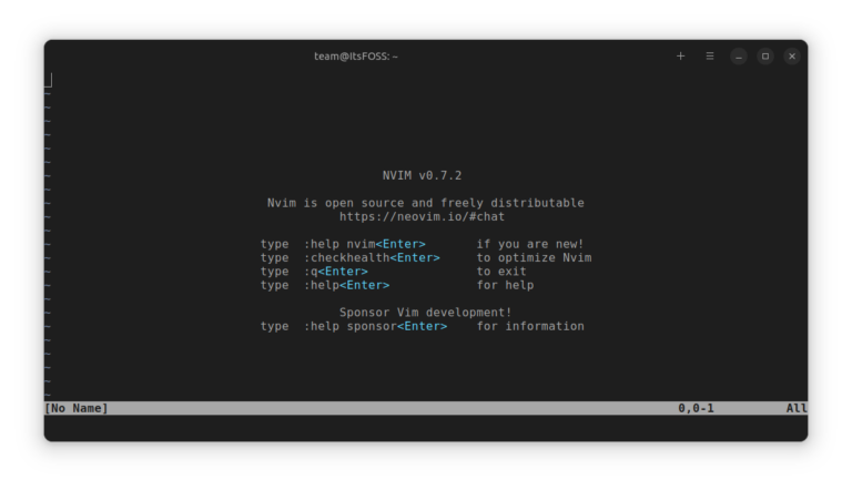 linux text editor command line