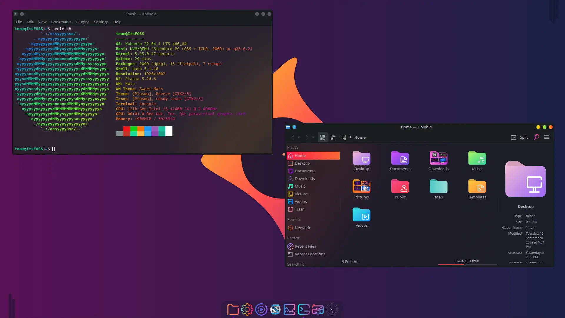 This Cool Cyberpunk Desktop is Easy to Recreate on Kubuntu - OMG! Ubuntu