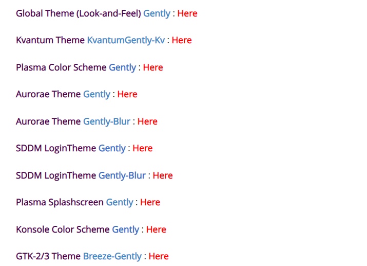 themes kde