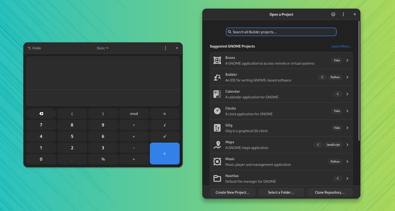 flatpak applications with custom theme applied