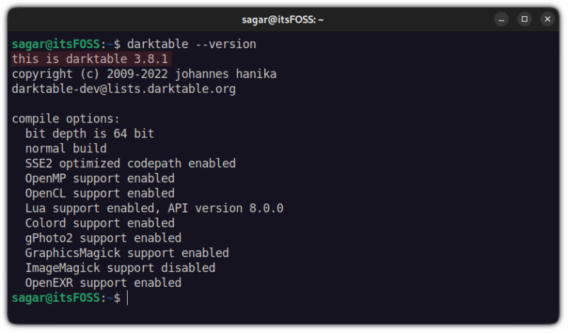How To Install The Latest Darktable In Ubuntu Linux