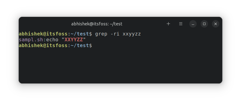 grep command examples