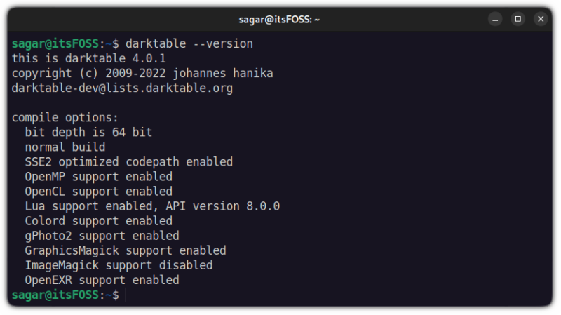How To Install The Latest Darktable In Ubuntu Linux