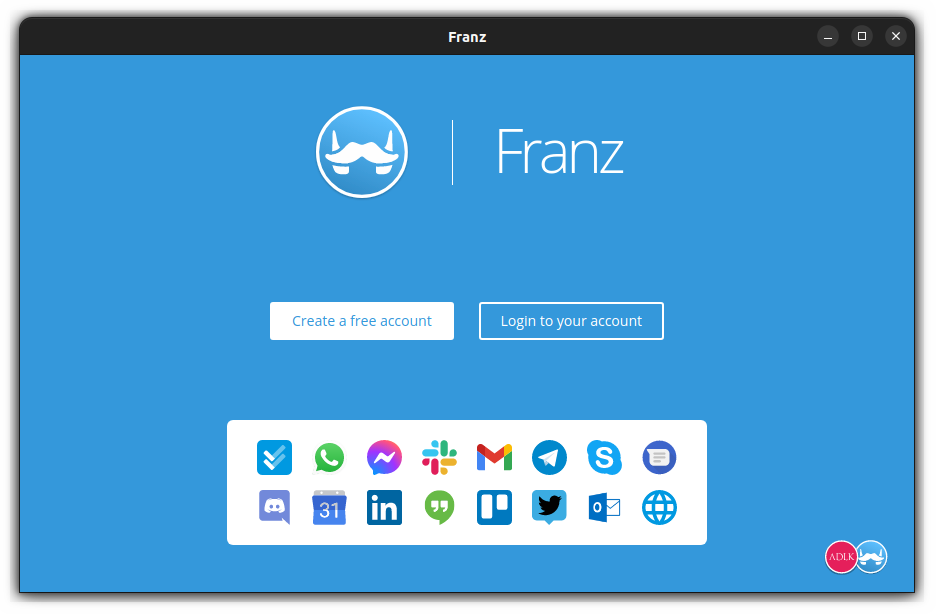 how to use franz in ubuntu