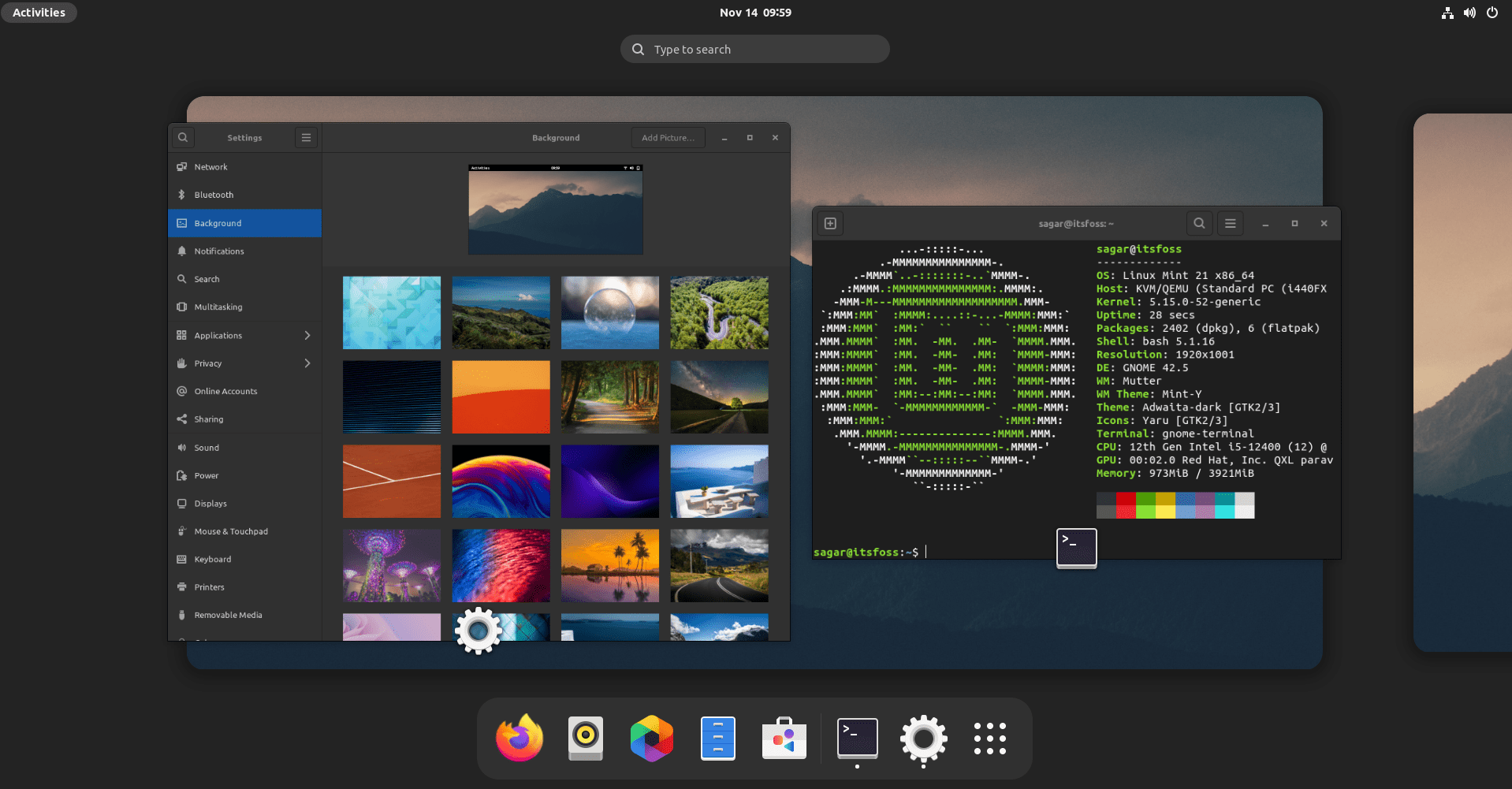install gnome in linux mint