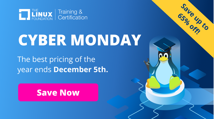 October Prime Day 2023 Promo - Linux Foundation - Training