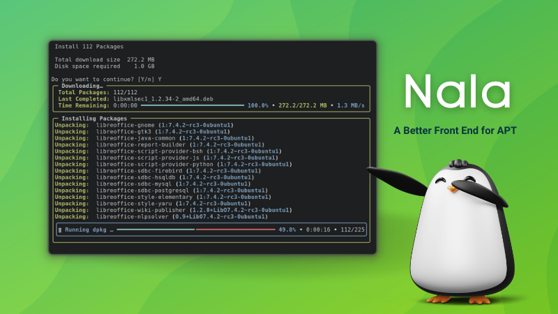 Apt++? Nala is Like Apt in Ubuntu but Better