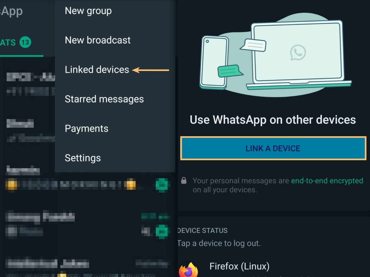 use whatsapp in ubuntu