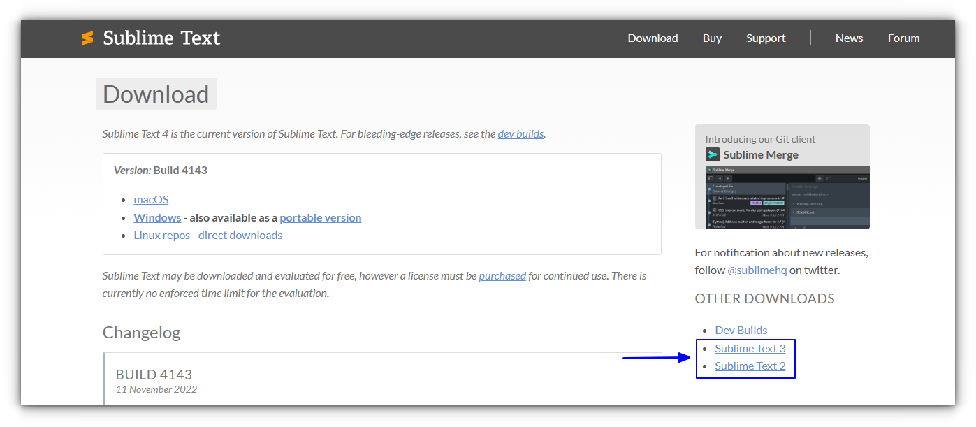 download sublime text version 3